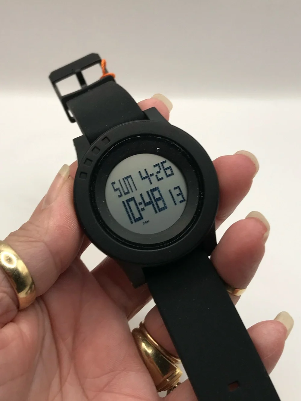 SKMEI Black Digital Sports Smartwatch